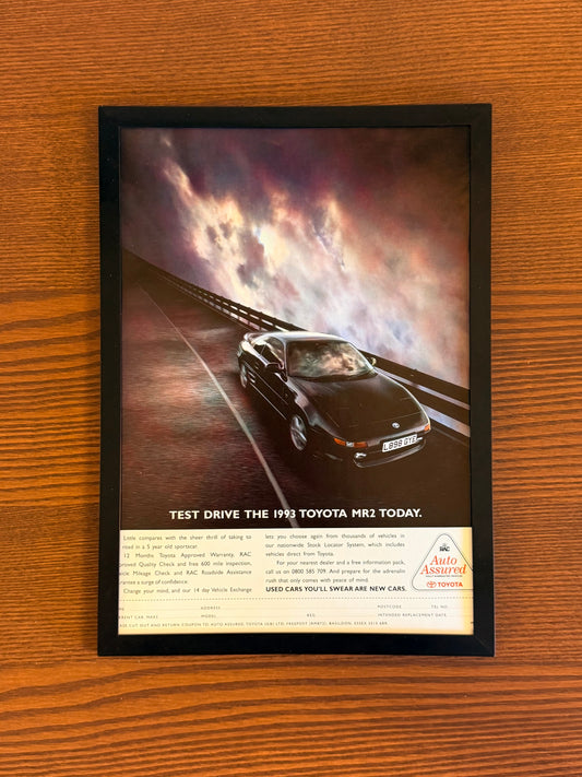 Original Toyota MR2 Advert - 1990s