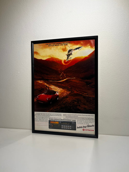 Original Porsche 911 Advert - 1980s