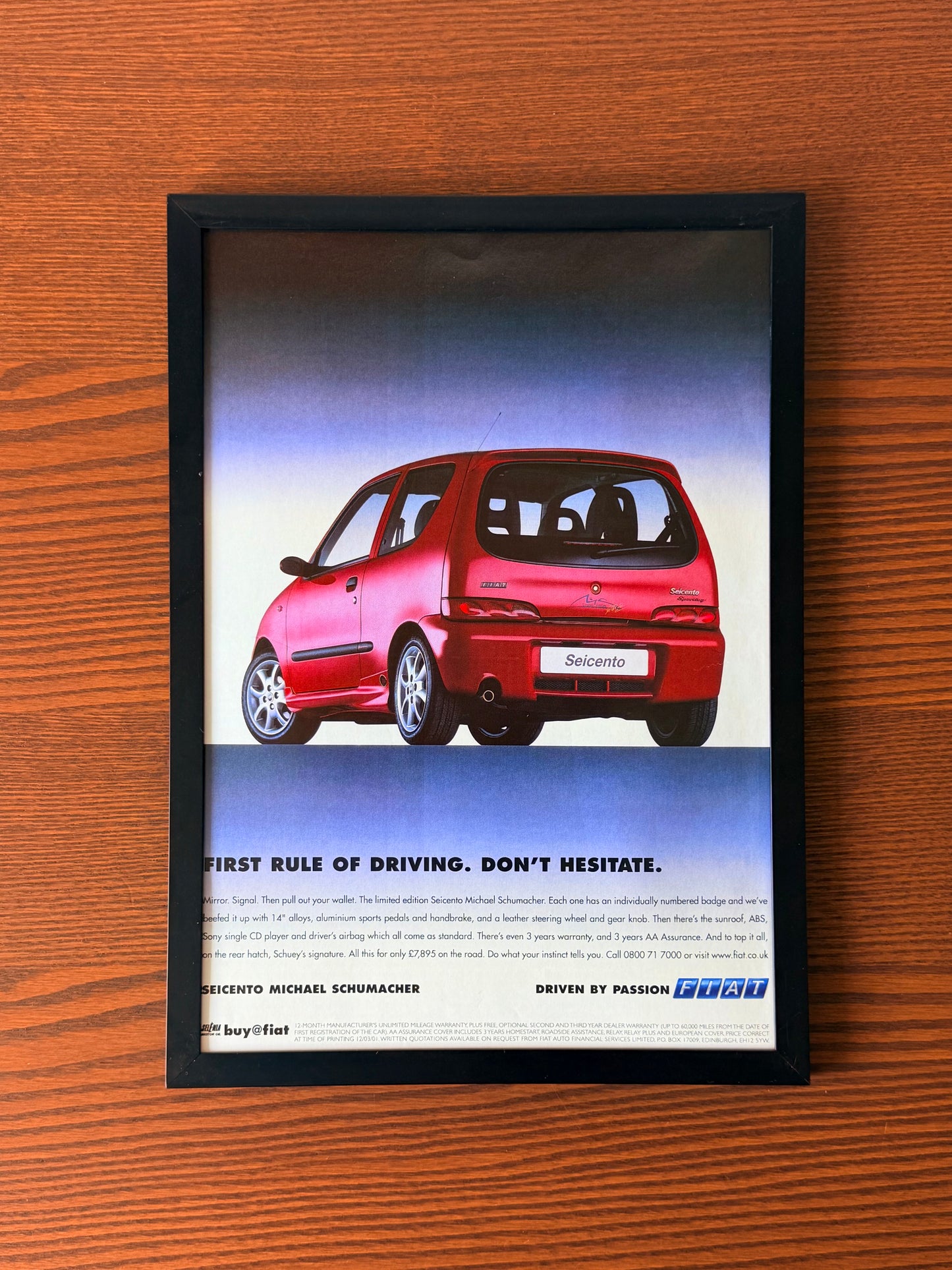 Original Fiat Seicento Advert - 1990s