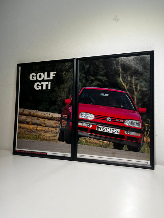 Original Volkswagen Mk3 Golf GTI Advert
