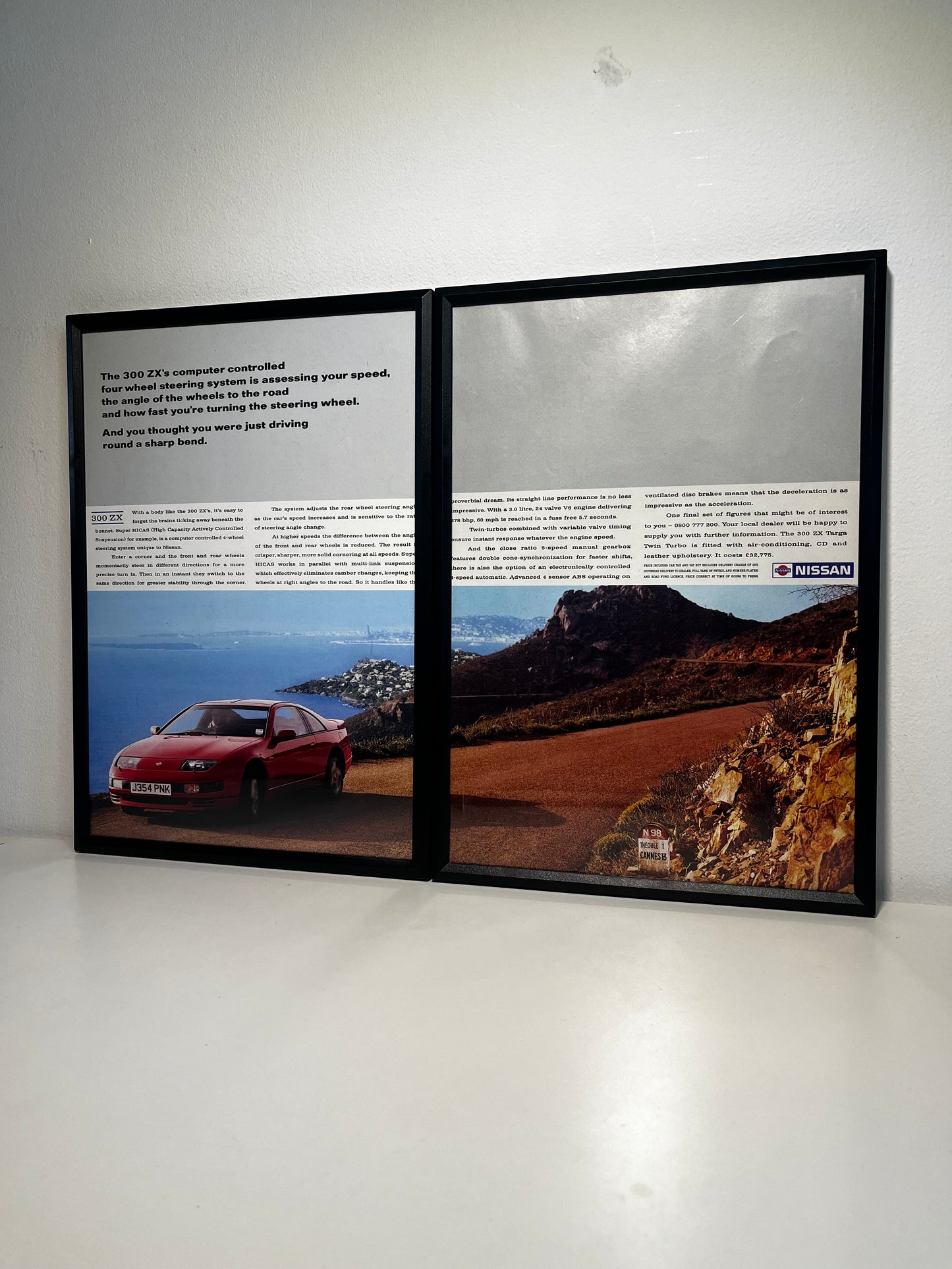 Original 90s Nissan 300zx Advert