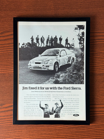 Original Ford Sierra Cosworth Advert- 1990s