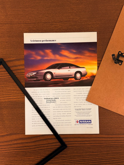 Original Nissan 200sx Advert - 1990s