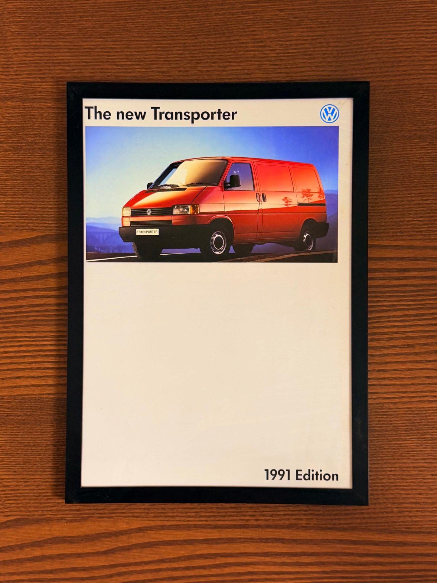 Original Volkswagen Transporter Advert - 1999