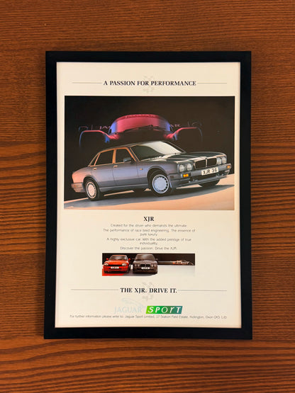 Original Jaguar XJR Advert - 1980s