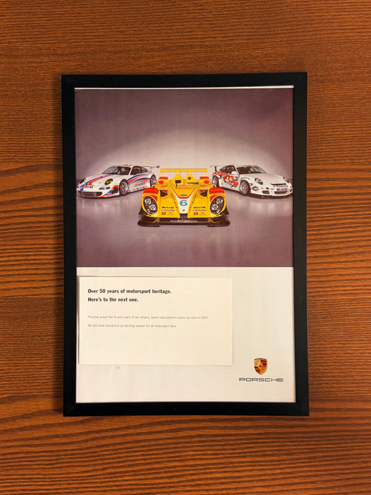 Original Porsche 911 Turbo Advert - 2000s