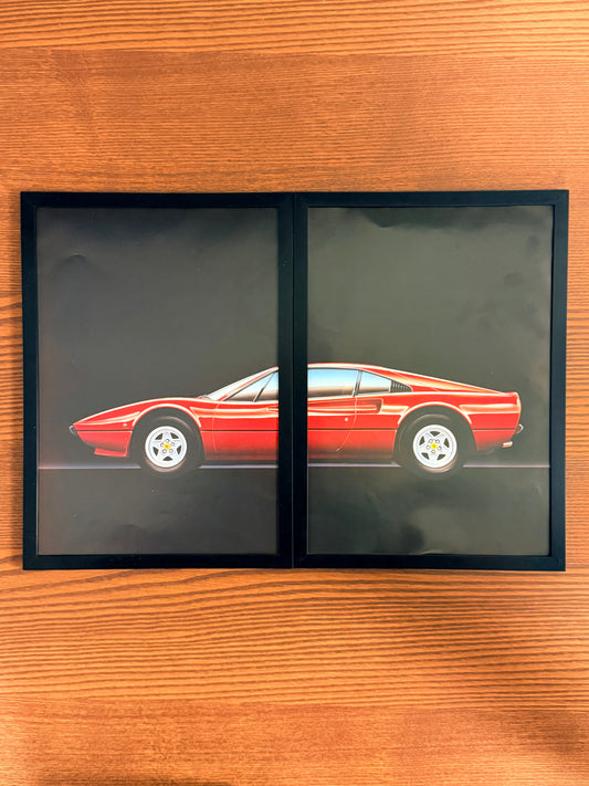 Original Ferrari 308 GTB Advert - 1980s