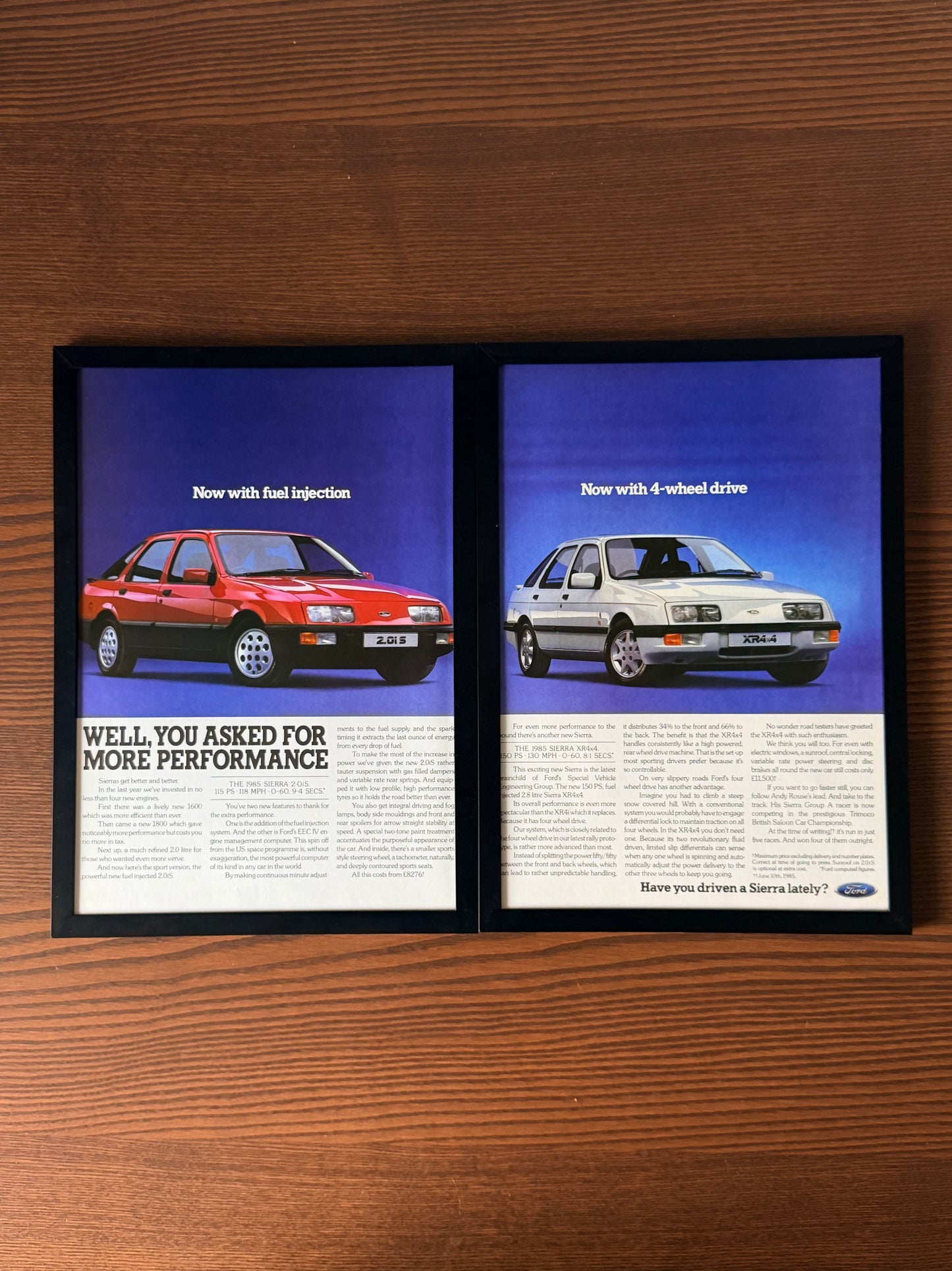 Original Ford Sierra XR4 Advert - 1990s