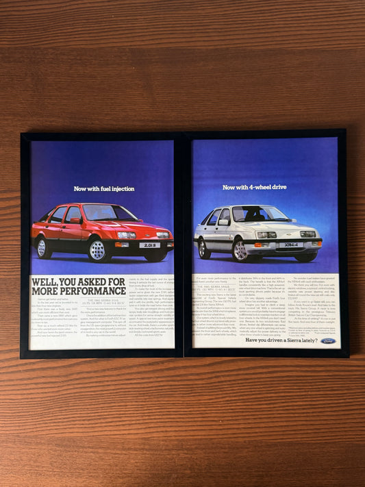Original Ford Sierra XR4 Advert - 1990s