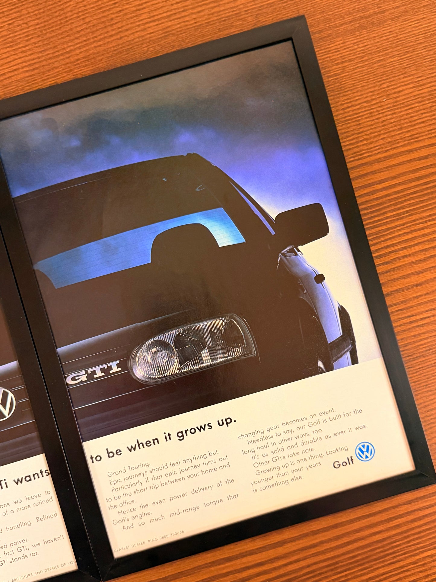 Original Volkswagen MK3 Golf GTI Advert - 1990s