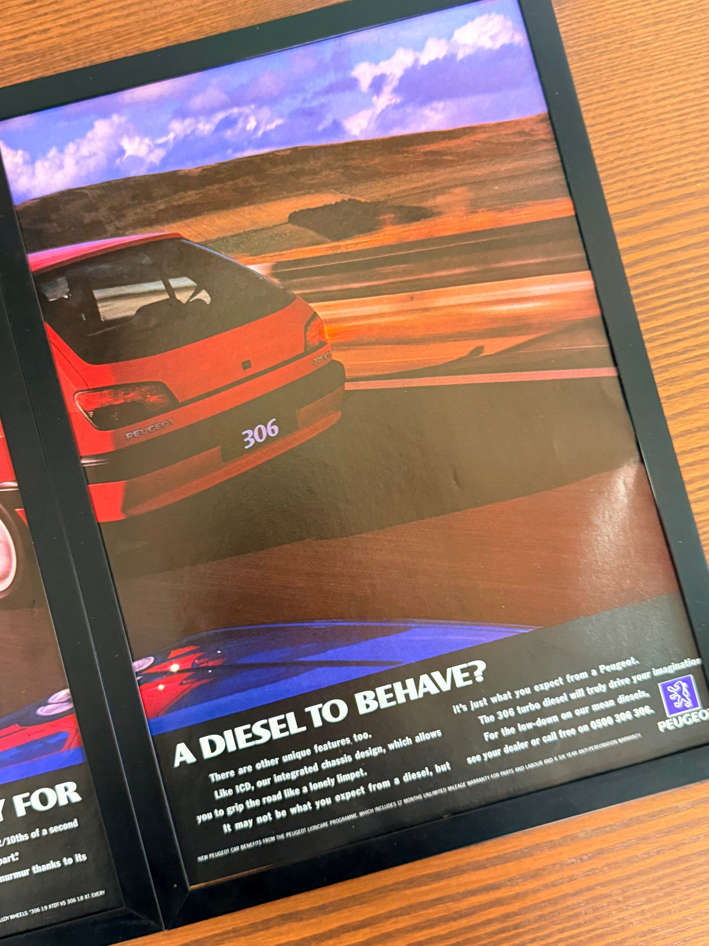 Original Peugeot 306 Advert - 1990s