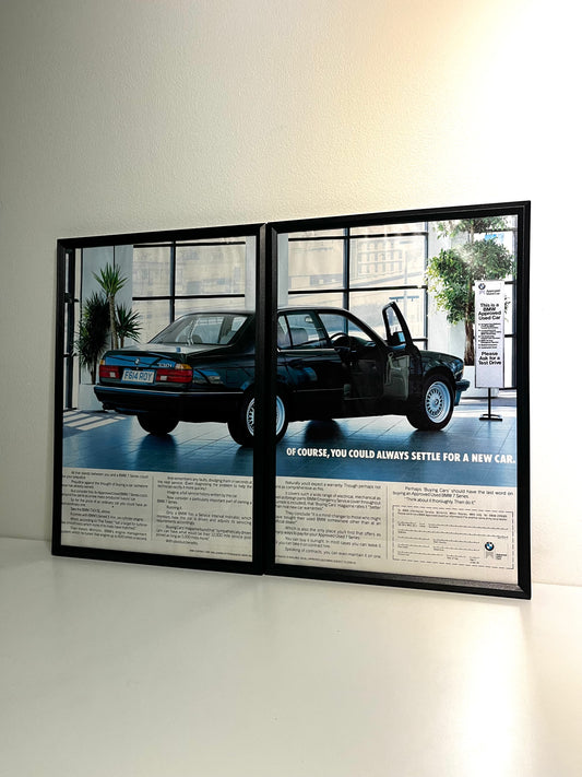 Original BMW E32 7 Series Advert - 1990s