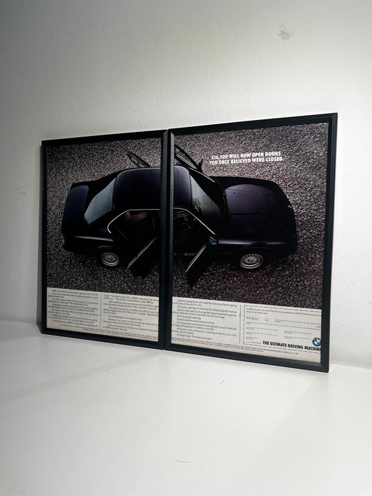 BMW 5 Series -V12 Series Advert – 1990