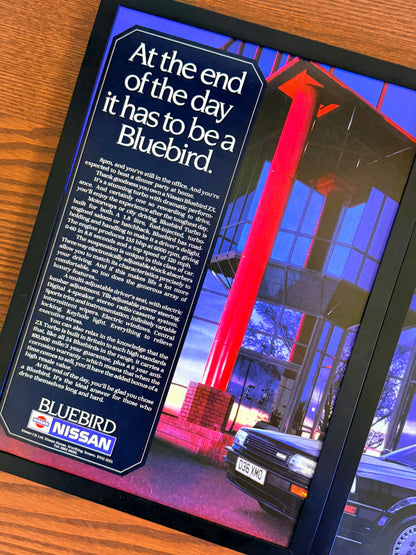 Original Nissan BlueBird Advert - 1980s