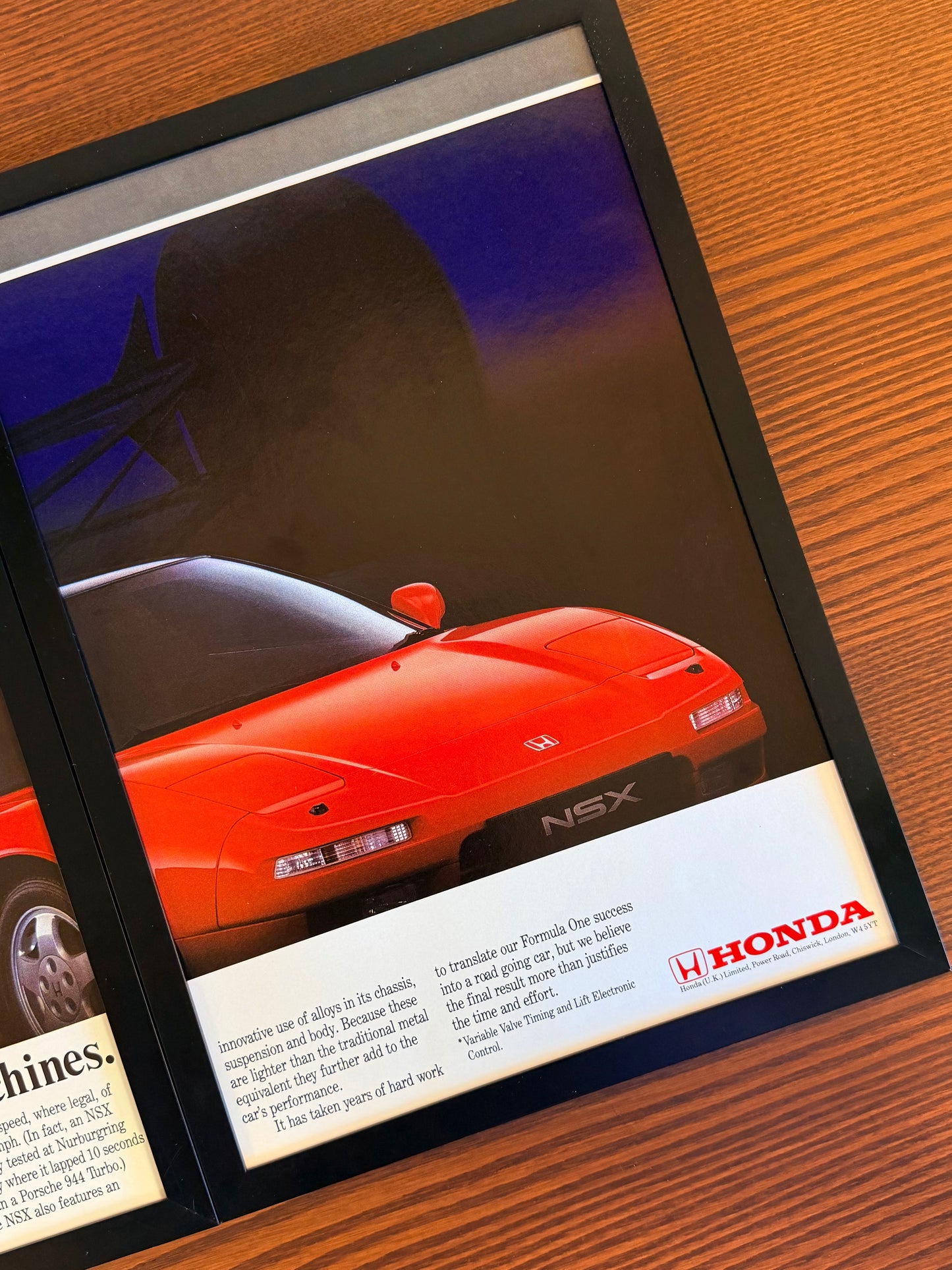 Original Honda NSX Advert - 1990s