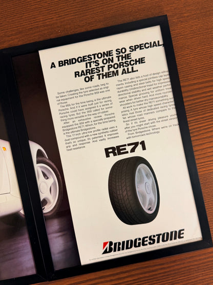 Original Porsche 959 Advert - 1980s