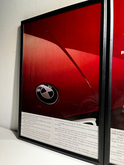 Original BMW E34 5 Series Advert - 1980s