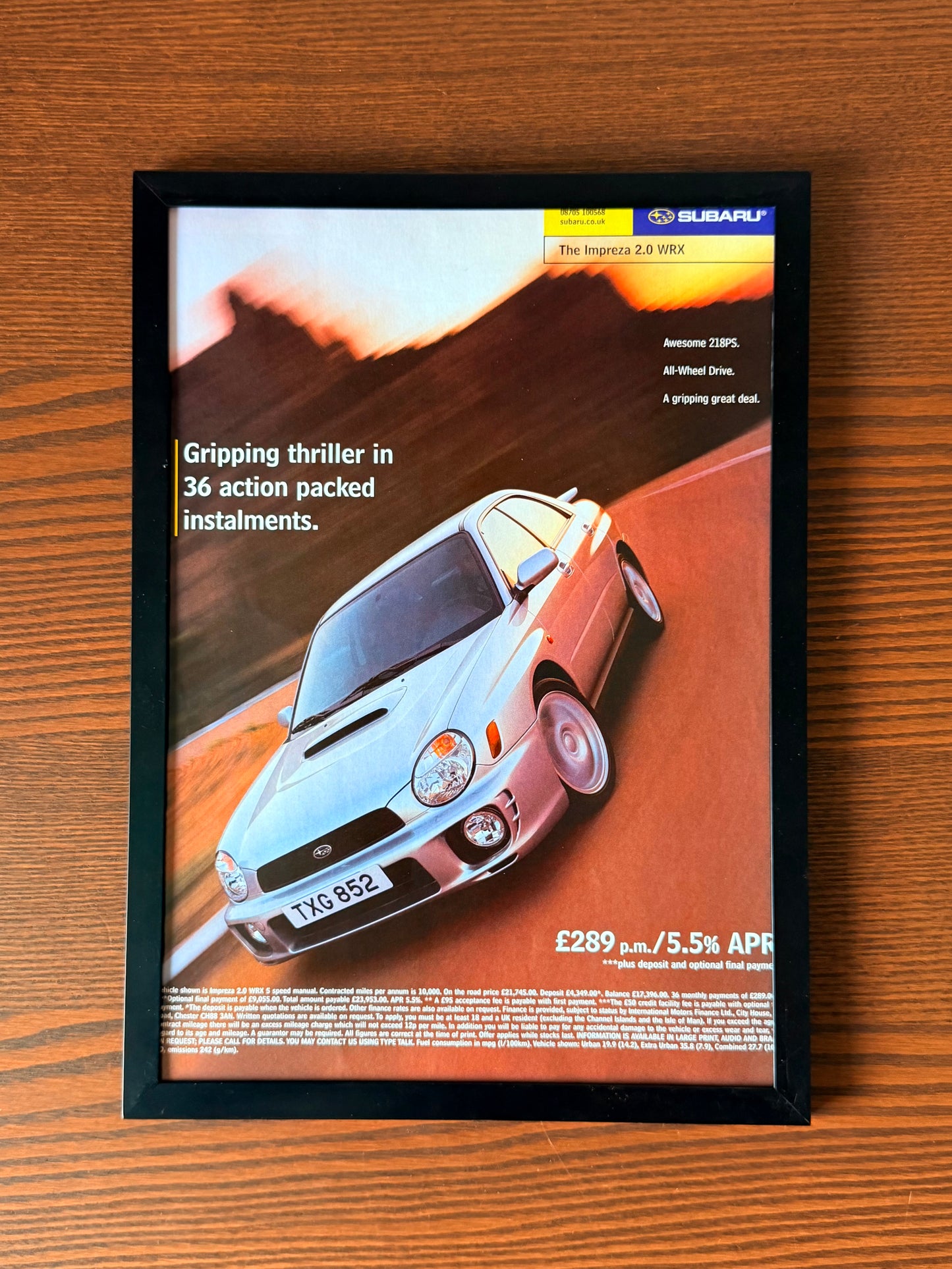 Original Subaru Imprezza Advert- 2000s