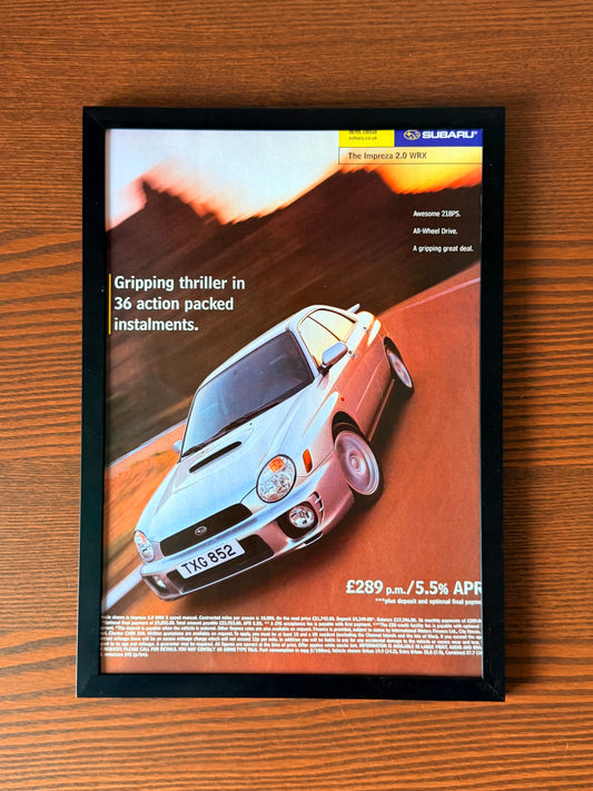 Original Subaru Imprezza Advert- 2000s