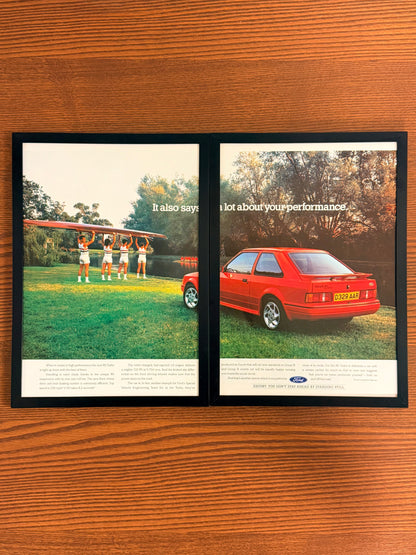 Original Ford Escort RS Turbo Advert - 1990s