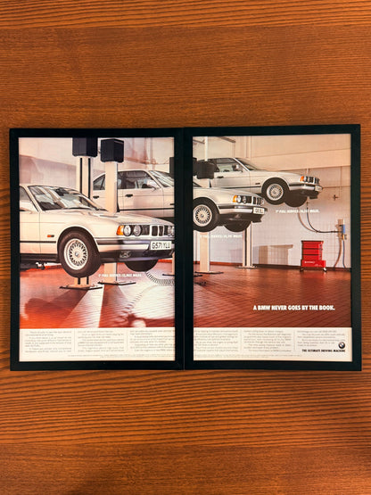 Original BMW E34 5 Series Advert - 1980s