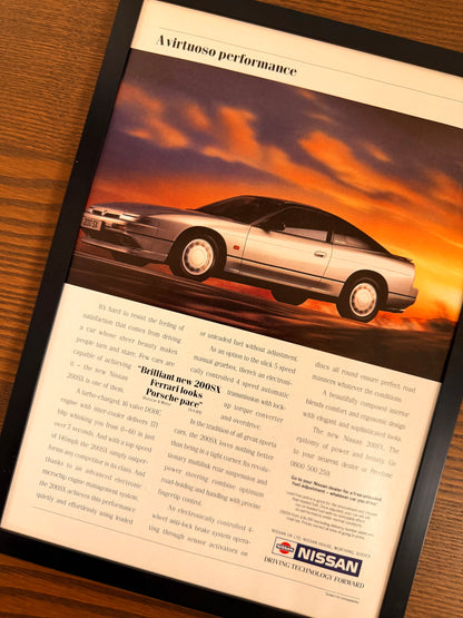 Original Nissan 200sx Advert - 1990s