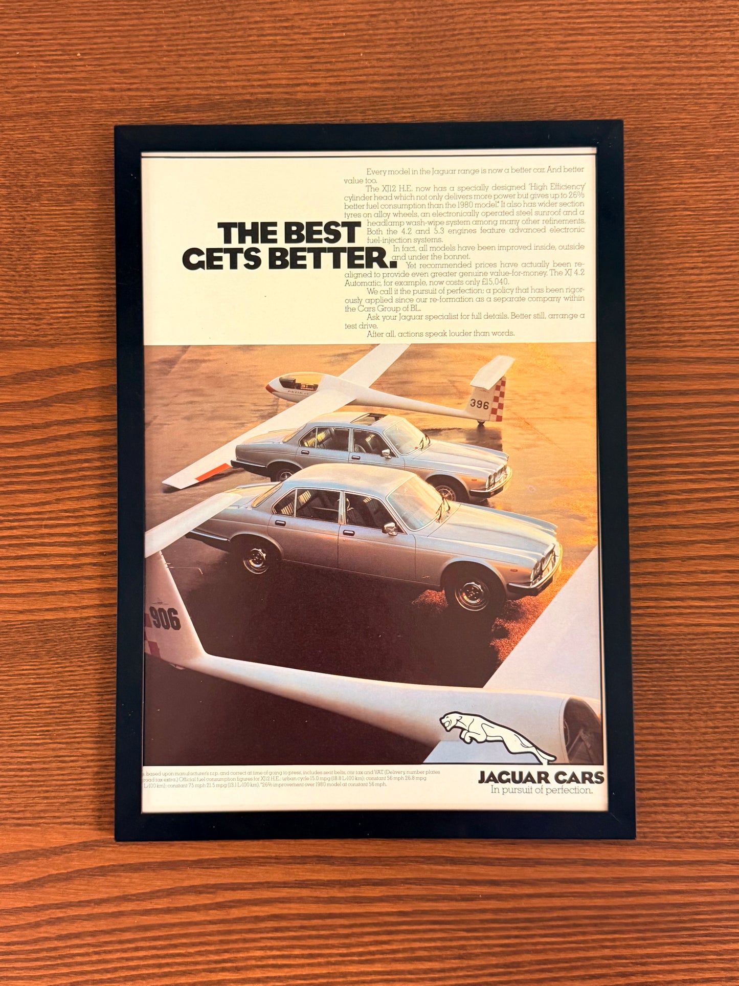 Original Jaguar XJ 12 Advert - 1980s