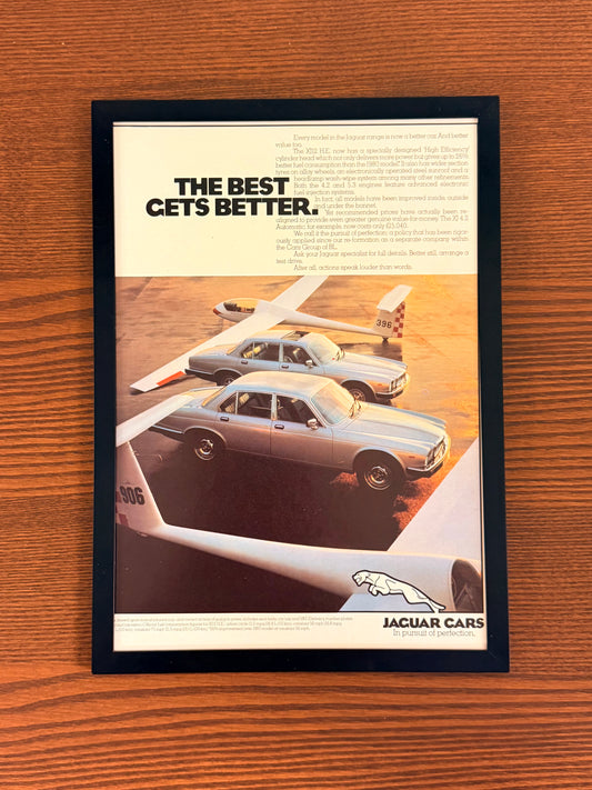 Original Jaguar XJ 12 Advert - 1980s