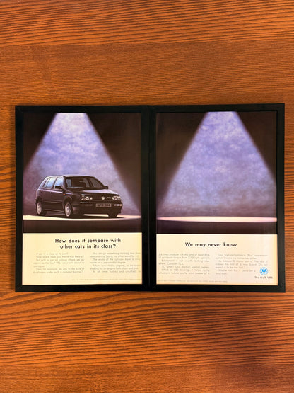 Original Volkswagen MK3 Golf VR6 Advert - 1990s