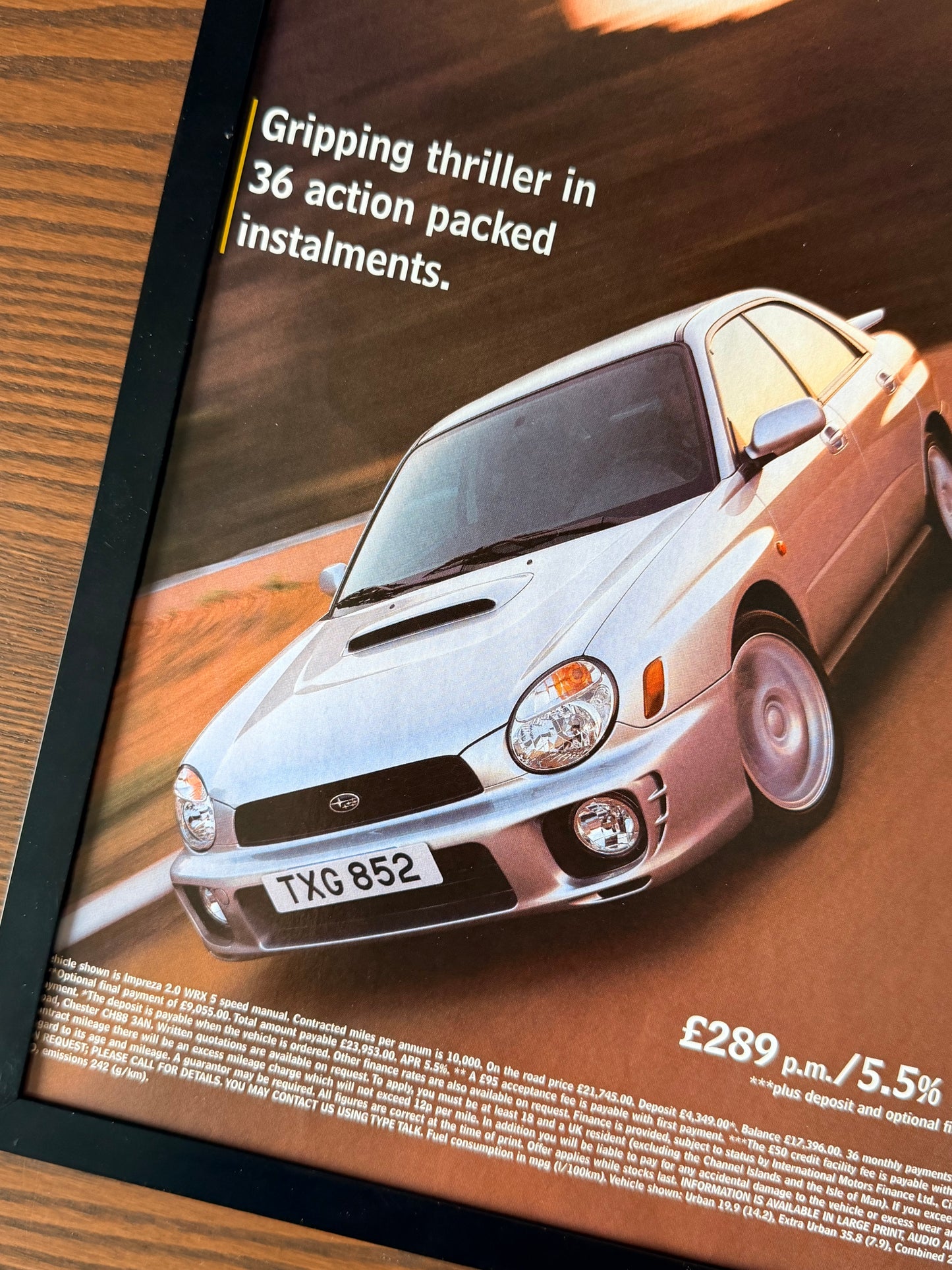 Original Subaru Imprezza Advert- 2000s