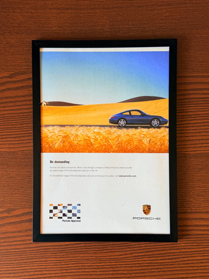 Original Porsche 911 996 Advert - 2000s
