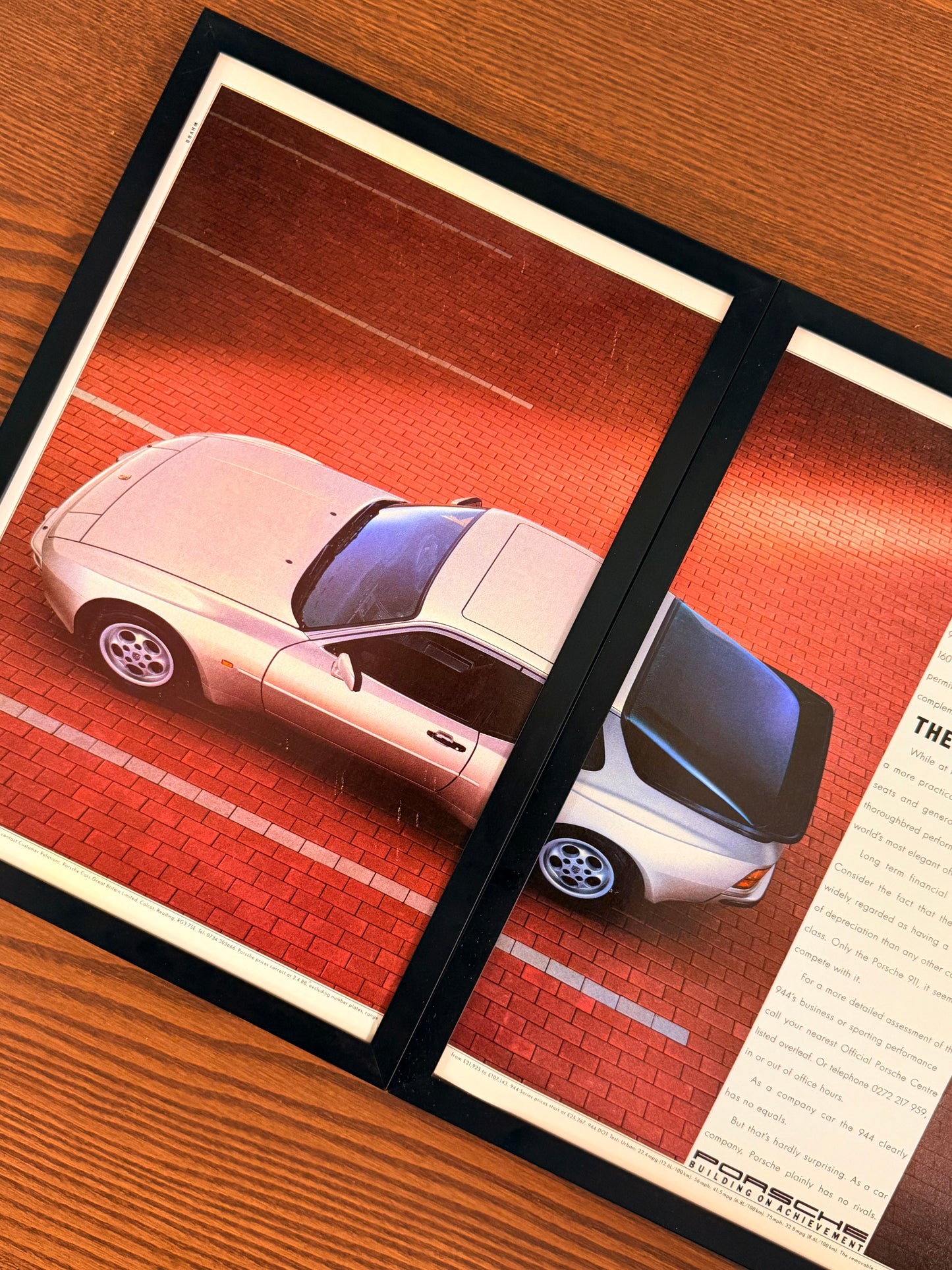 Original Porsche 944 Advert - 1980s