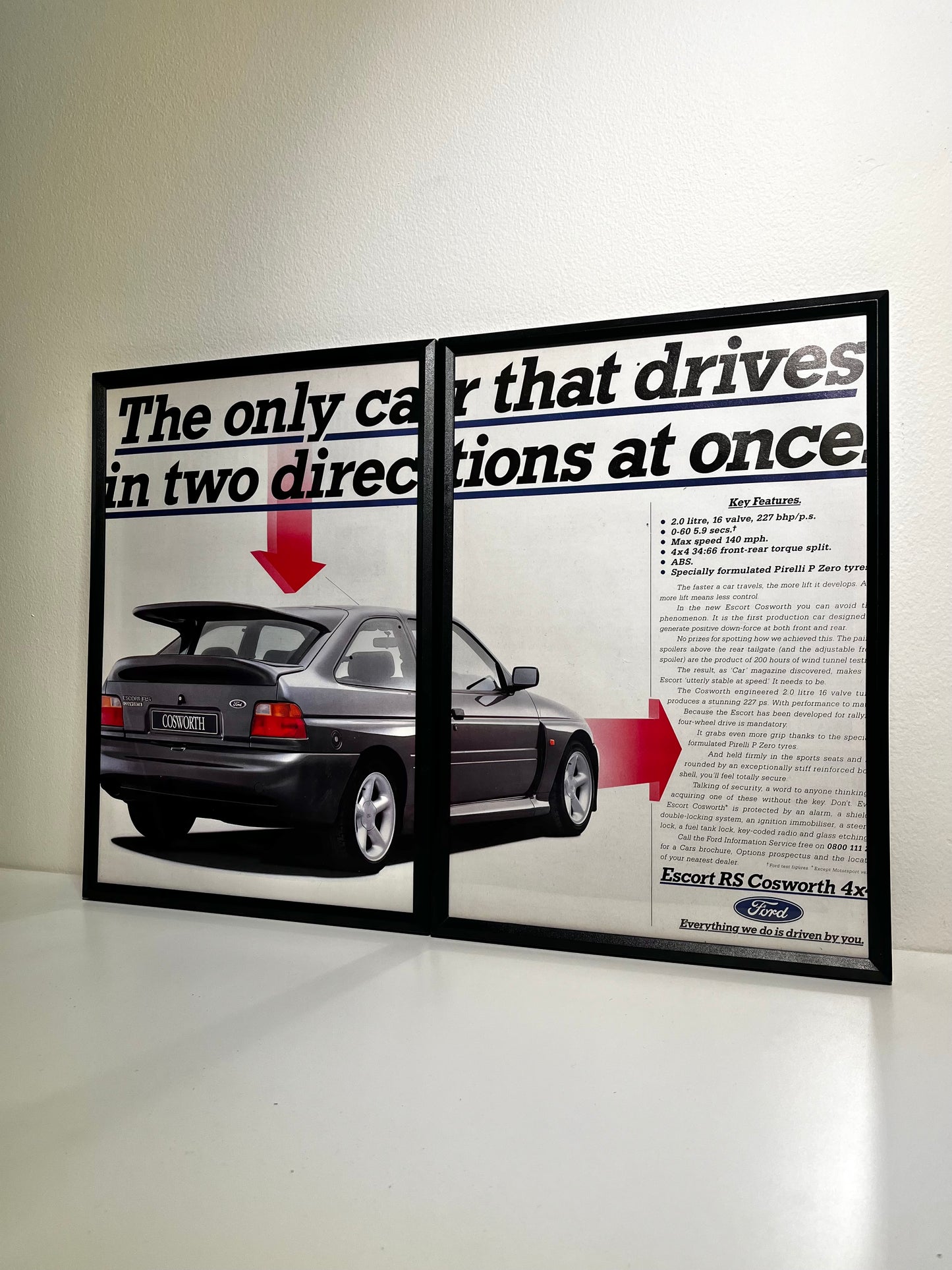 Original Ford Cosworth RS Advert - 1993