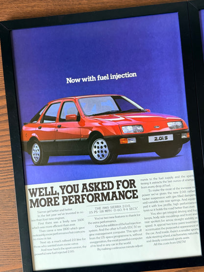 Original Ford Sierra XR4 Advert - 1990s