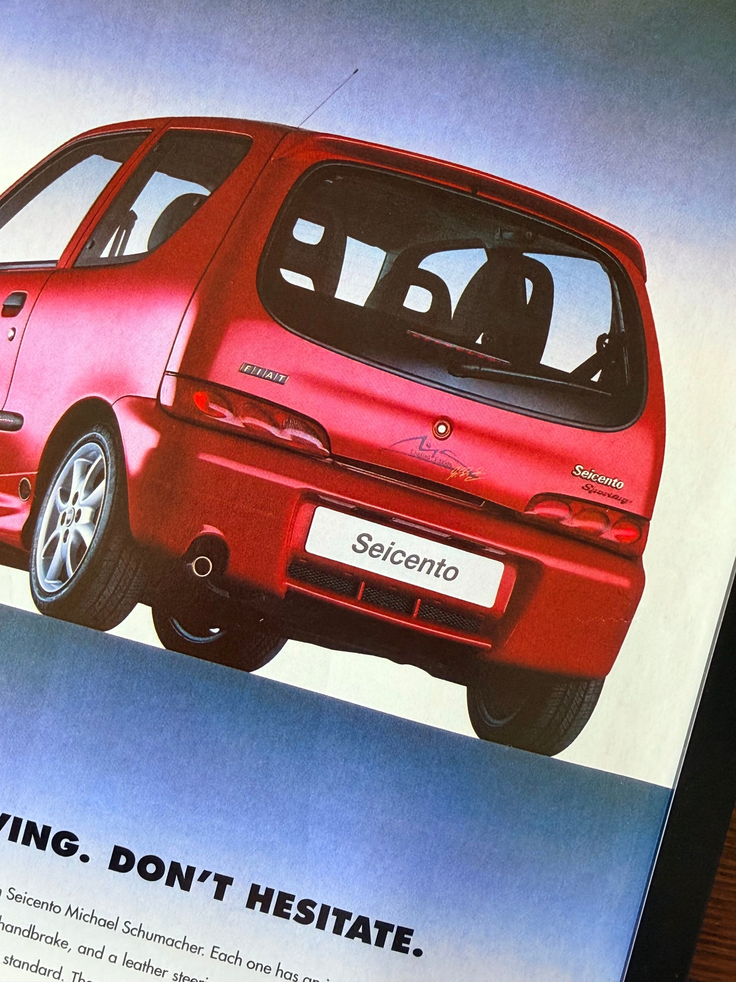 Original Fiat Seicento Advert - 1990s