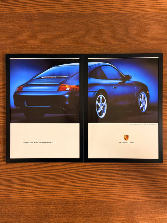 Original Porsche 996 911 Carrara Advert - 1997