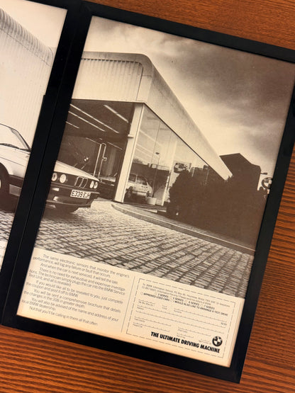 Original BMW E30 318i 3 series Advert - 1980s
