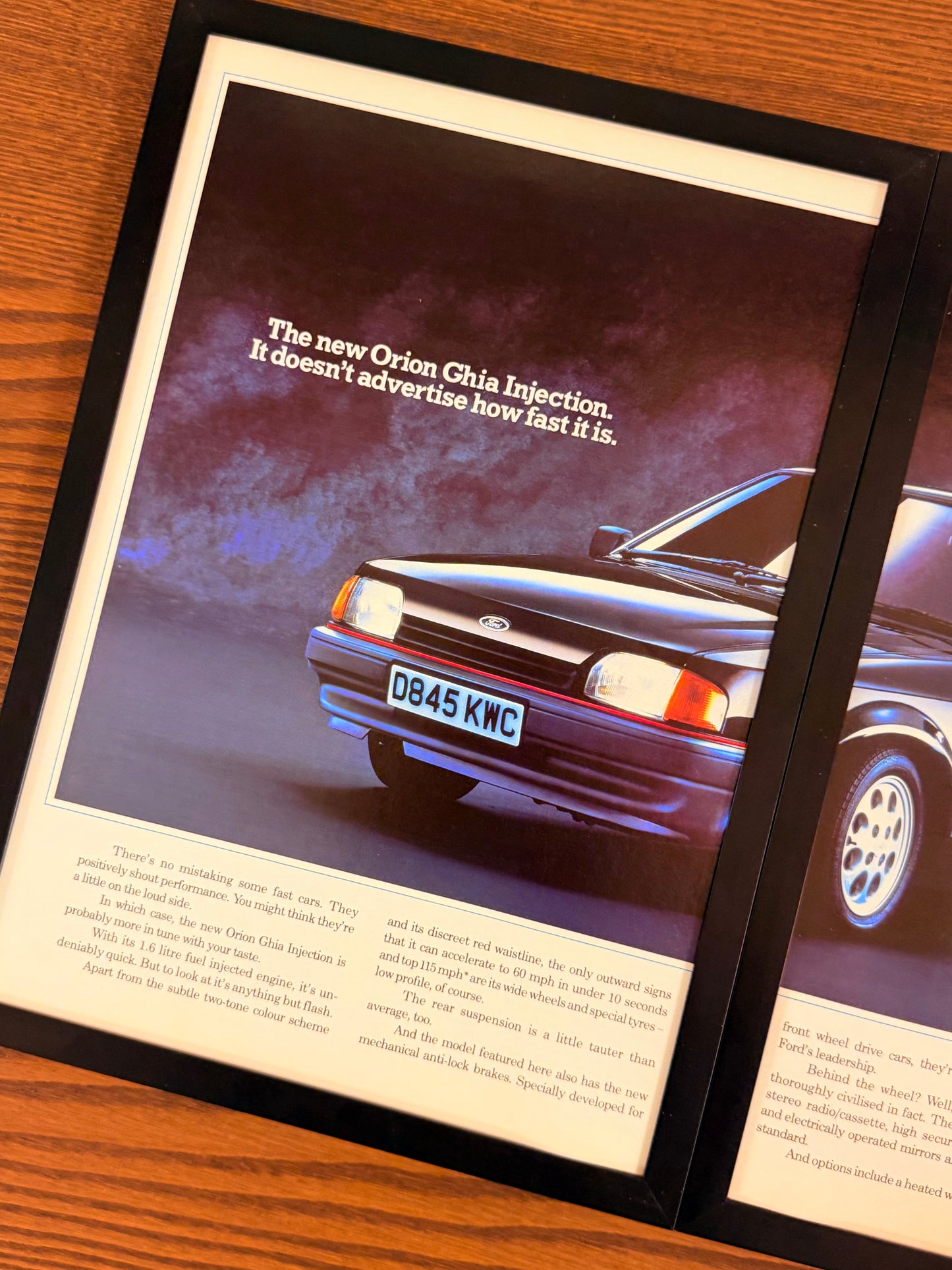 Original Ford Orion Advert - 1980s