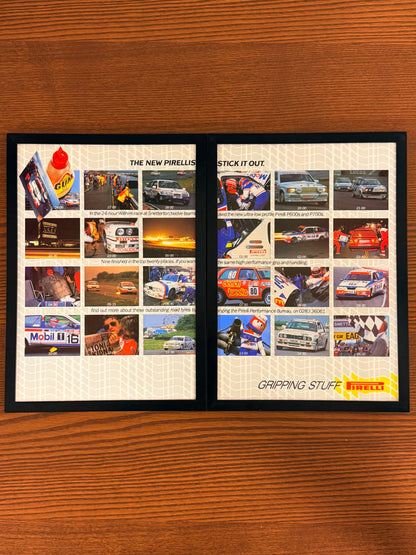 Original Pirelli Advert - 1980s