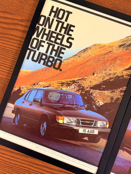 Original Saab GLi Advert - 1980s