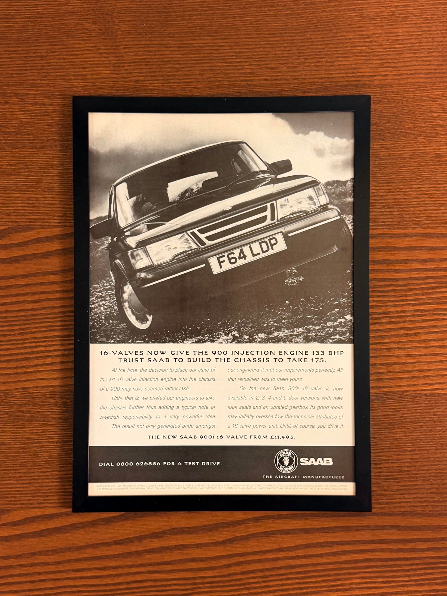 Original Saab 900i Advert - 1990s