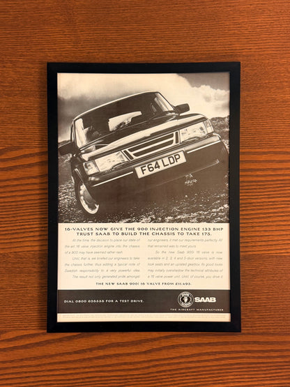 Original Saab 900i Advert - 1990s
