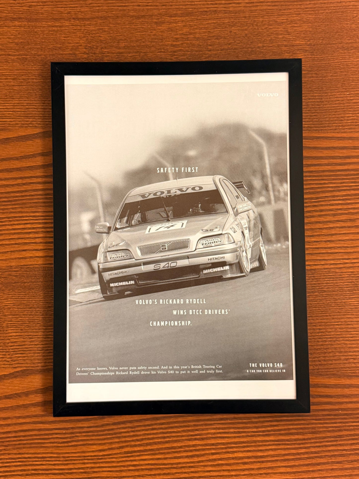 Original Volvo S40 Advert - 1990s