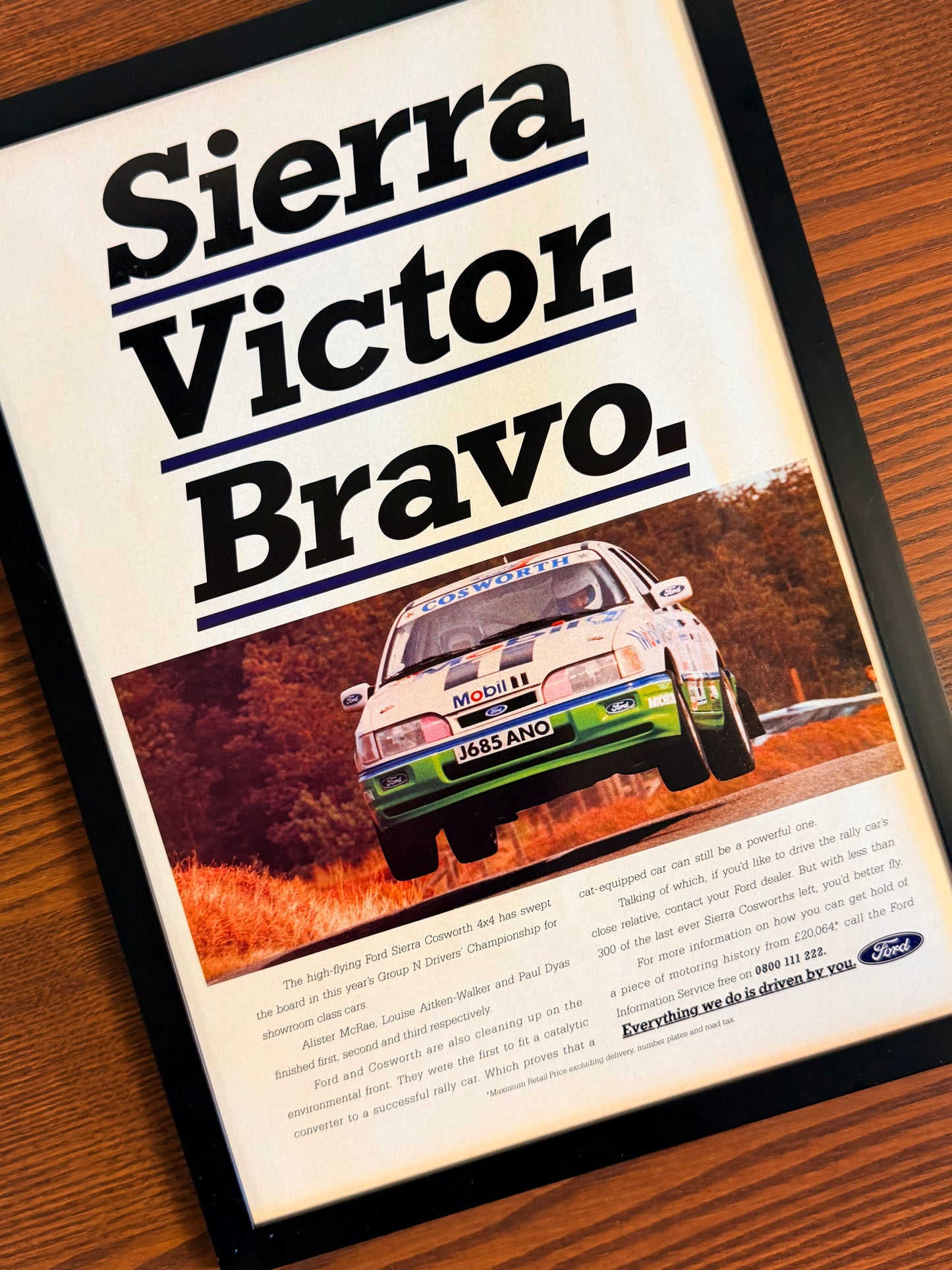 Original Ford Sierra Advert- 1990s