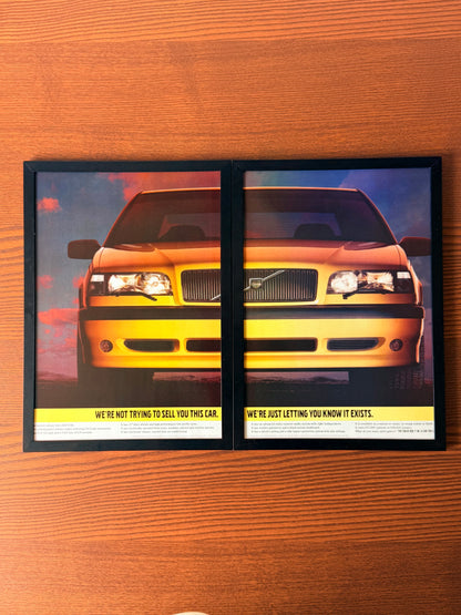 Original Volvo 850 T-SR Advertisement - 1990s