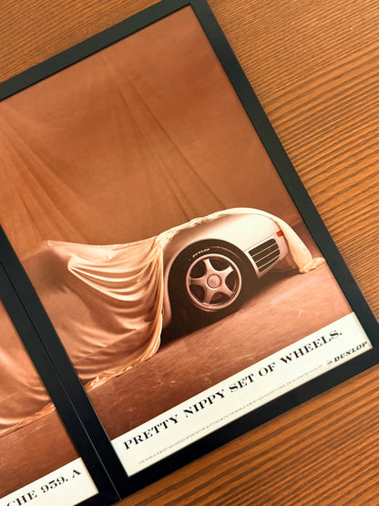 Original Porsche 959 Advert - 1980s