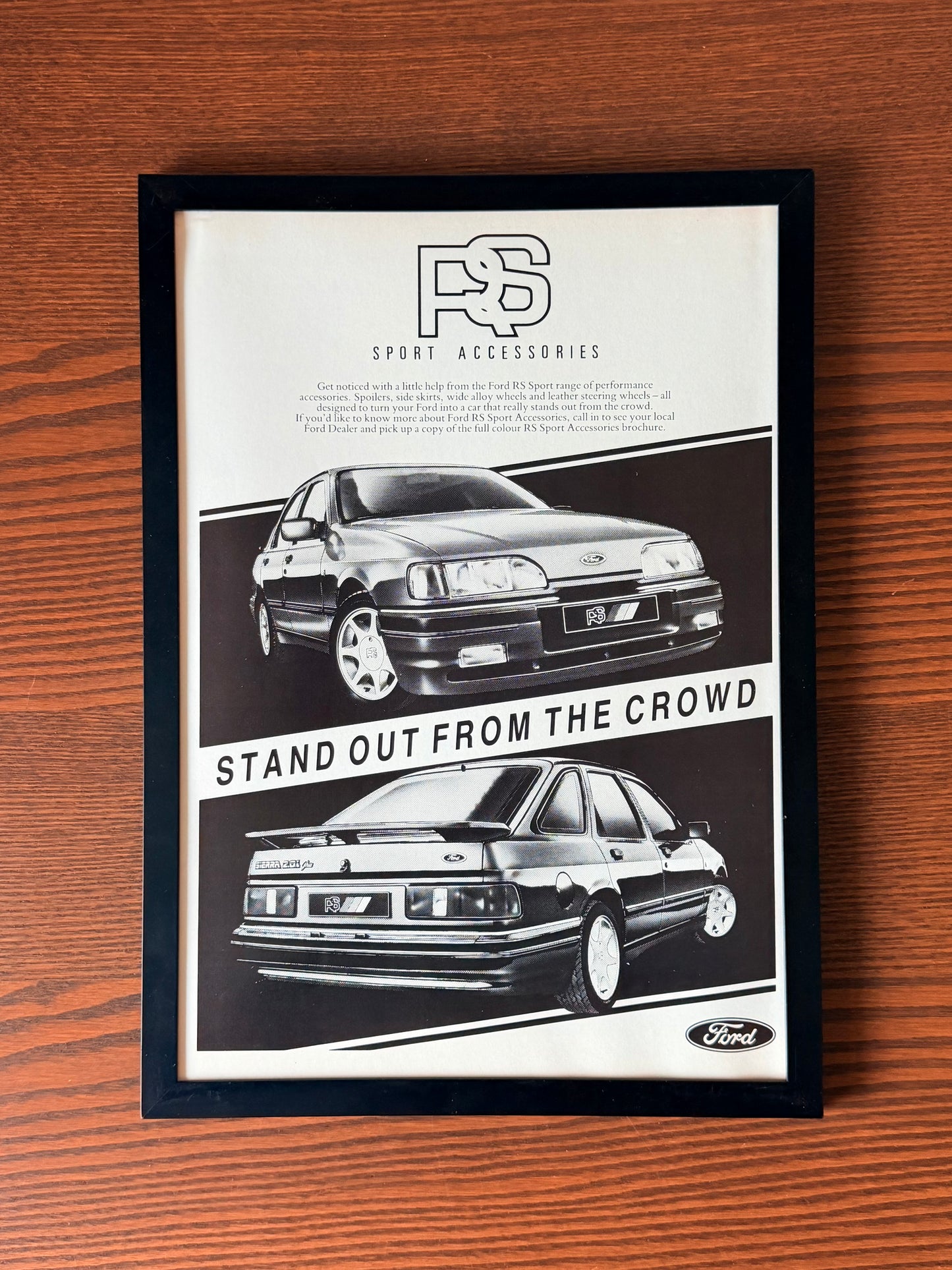 Original Ford Sierra RS Advert- 1980s