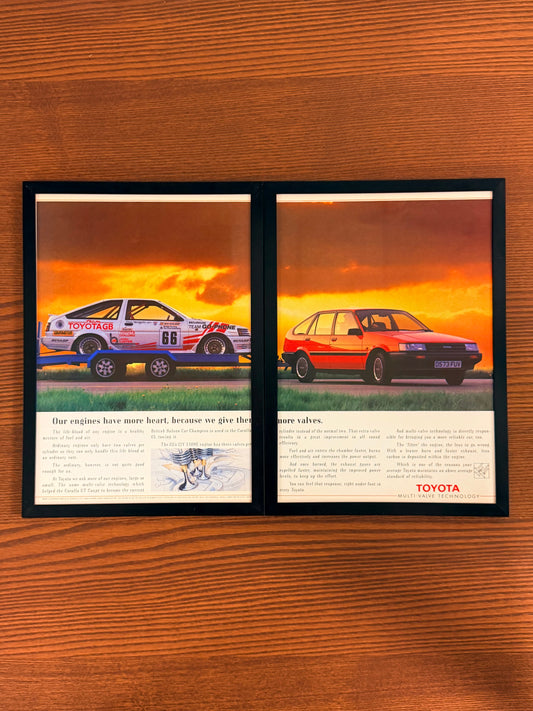 Original Toyota Corolla AE86 Twin Cam Advert - 1980s