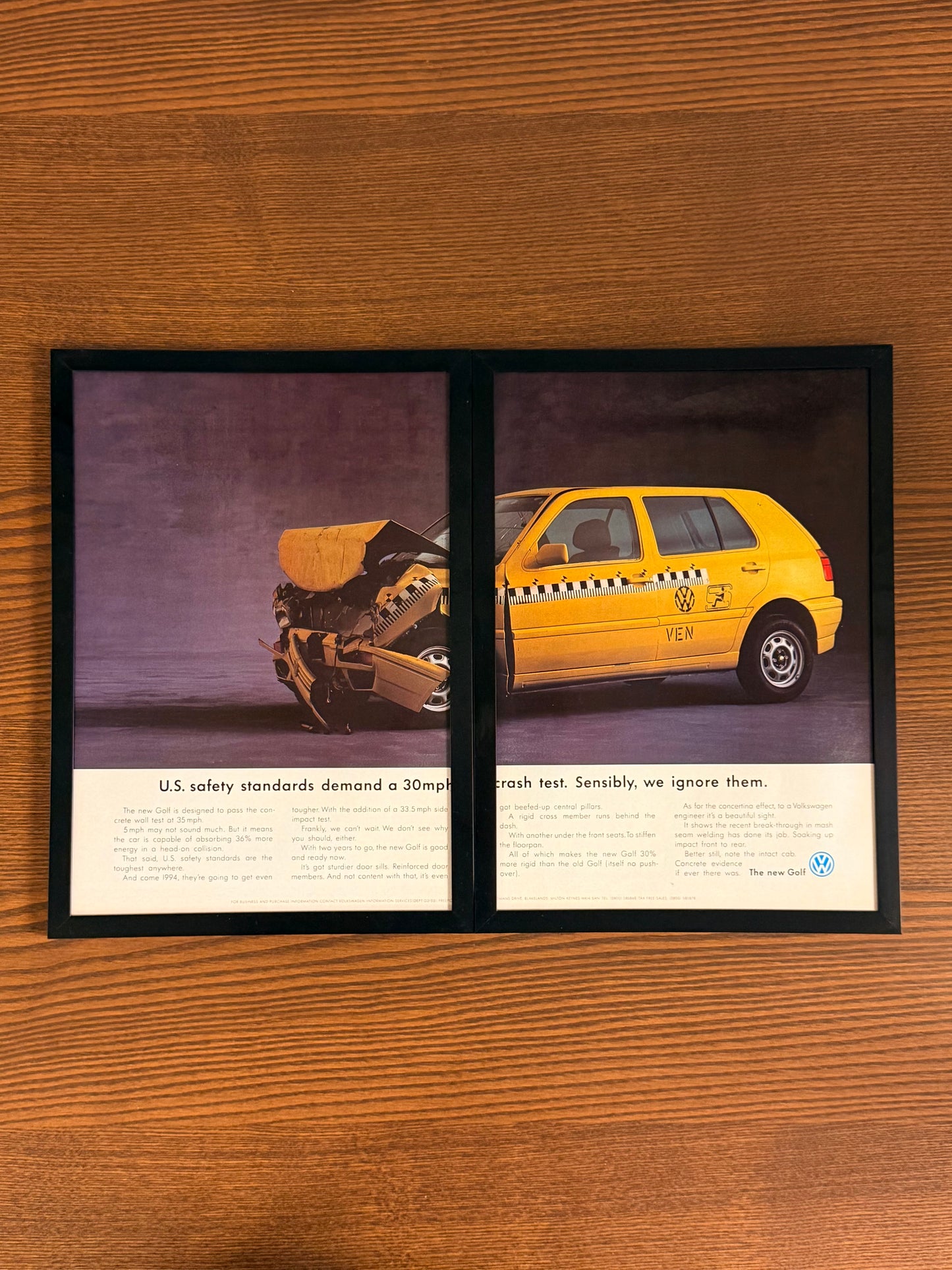 Original Volkswagen Mk3 Golf Advert - 1992