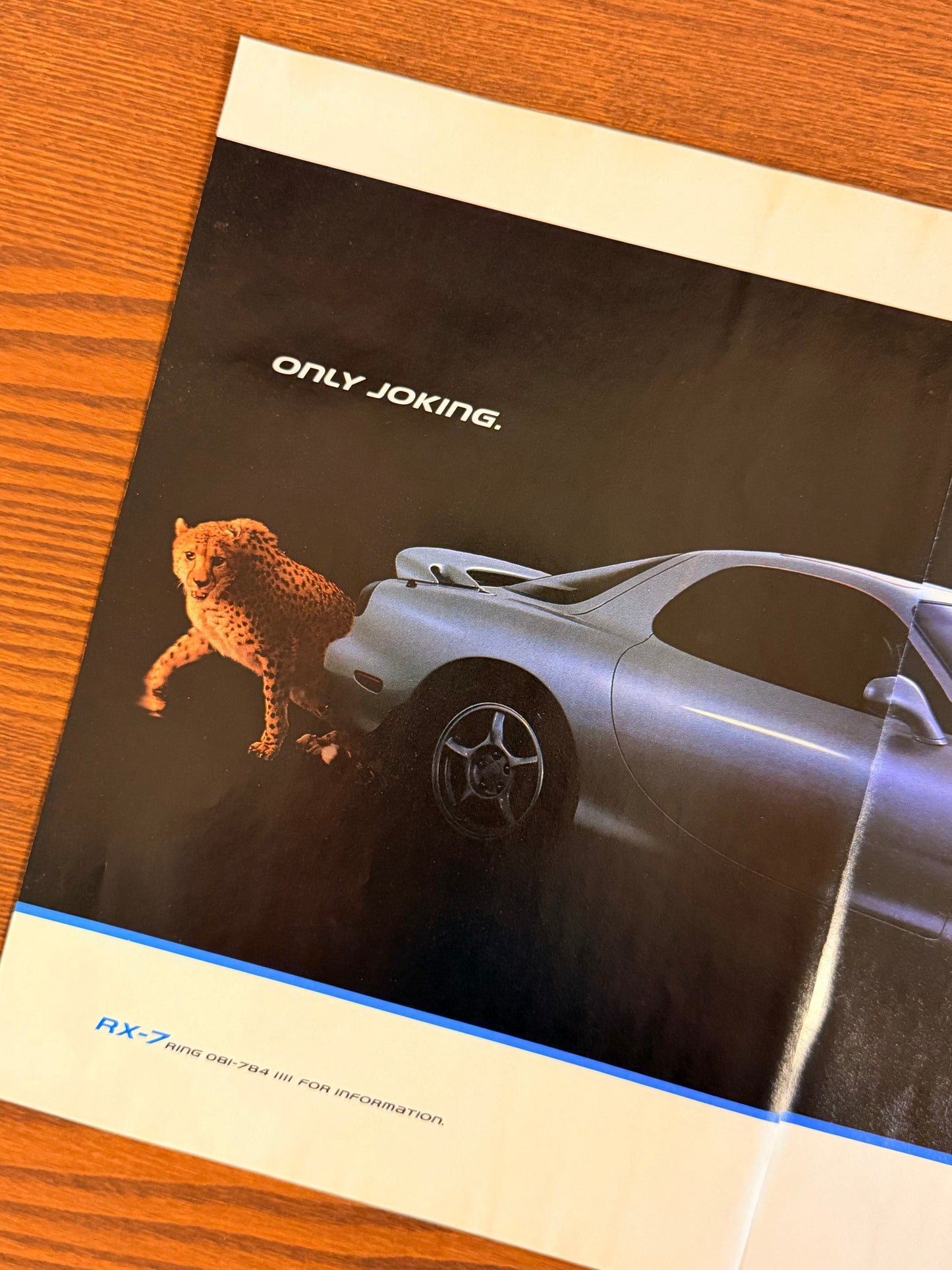 Original Mazda RX-7 Advert - 1990s